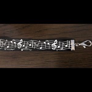 Brand new handmade music lanyard!